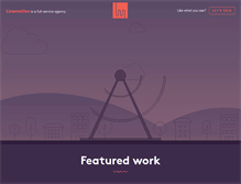 Tablet Screenshot of linemotion.com